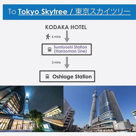 Kodaka Hotel 도쿄 외부 사진